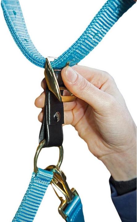 Produktbild Aviemore Leder Sicherheitslasche Pferdehalfter