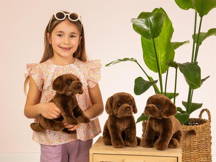Immagine prodotto Teddy Hermann Labrador seduto marrone scuro (10 cm)