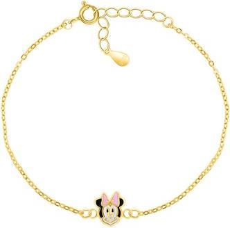 Actual product image Brilio Silver - Playful gold-plated Minnie bracelet BRC50Y