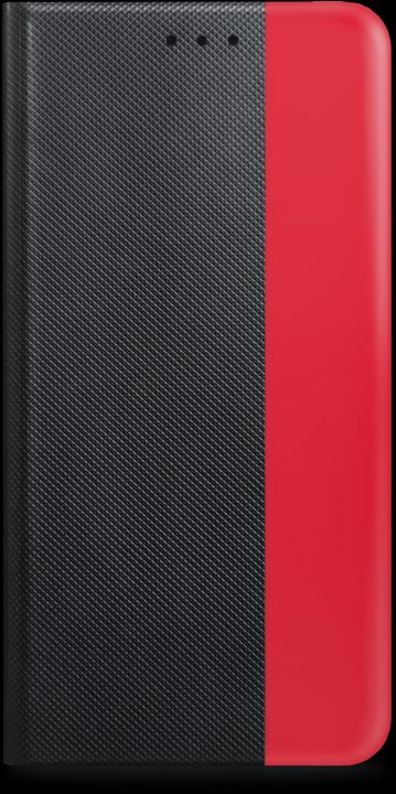 prio Book Case Fashion für Samsung S21 Ultra 5G schwarz-rot (Samsung Galaxy S21 Ultra 5G)