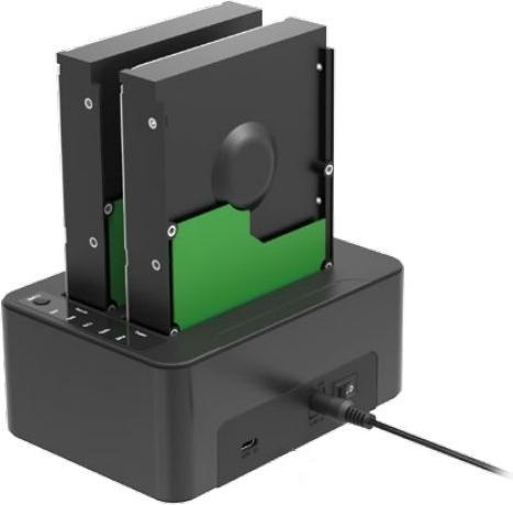 Produktbild Sharkoon QuickPort Duo Clone