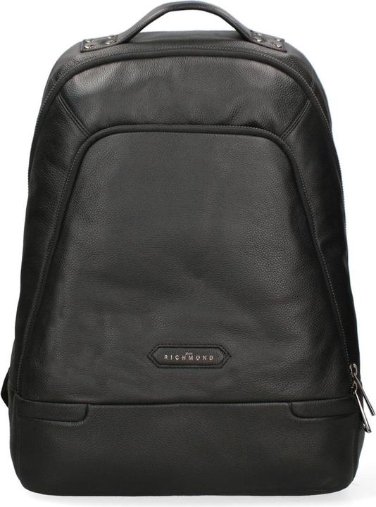 Produktbild John Richmond Herren Rucksack Aus Echtleder - Modell Novaro - 43.0 X 32.0 X 14.0 Cm
