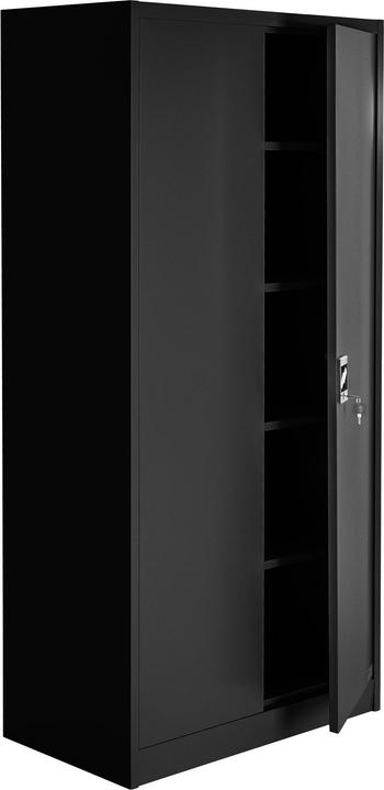 Actual product image tectake 4x Filing cabinet with 5 shelves (180 x 90 x 40 cm)