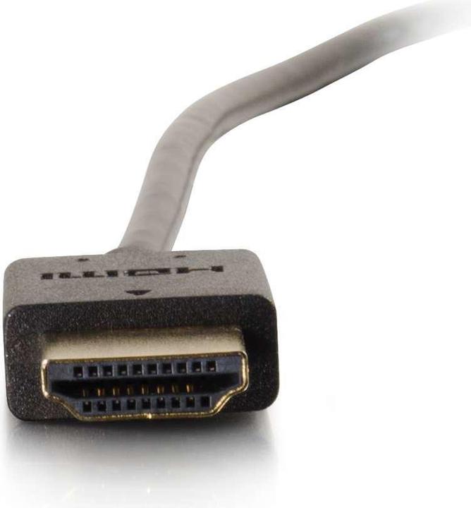 Immagine prodotto C2G 0,6 m di cavo HDMI ultra flessibile ad alta velocità con connettori a basso profilo (0.60 m, HDMI)