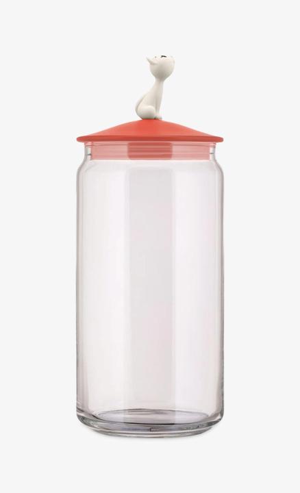 Actual product image Alessi Glass container for cat food MIÒJAR (1.50 l)
