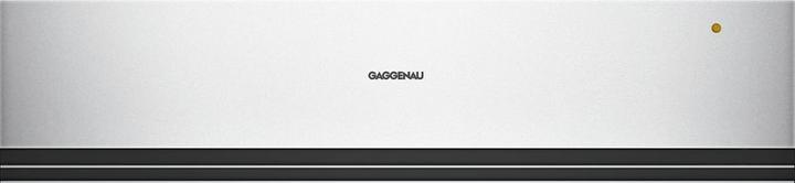 Image du produit Gaggenau Série 200, Tiroir chauffant encastrable, 60 x 14 cm, Argent, WSP221132