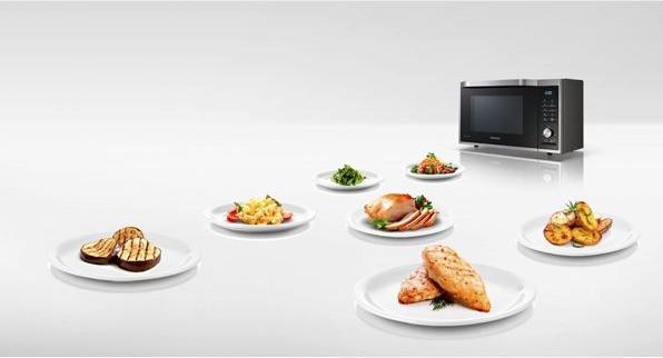 Actual product image Samsung MG23F301TAS Microwave oven Worktop Grill microwave (23 l)