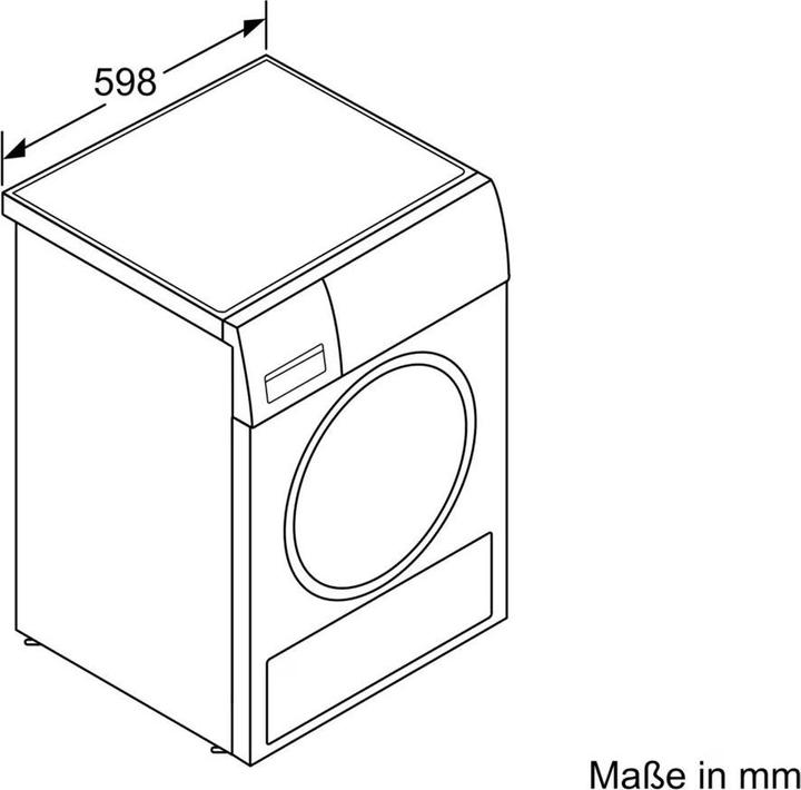 Produktbild Siemens WQ33G2D40 (8 kg, Rechts, EU-Stecker)