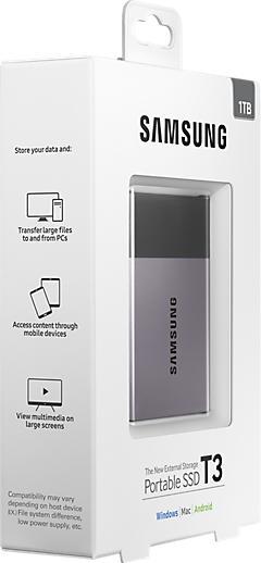 Produktbild Samsung Portable SSD T3 (1000 GB)
