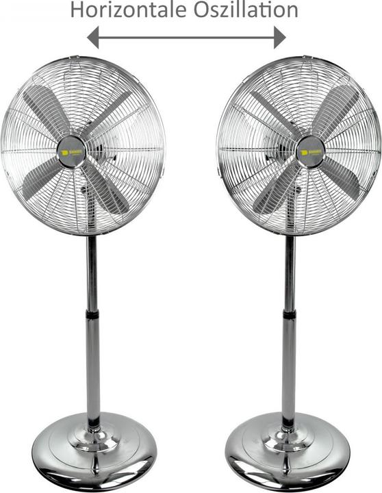 Produktbild Dema Standventilator Chrom 40 cm