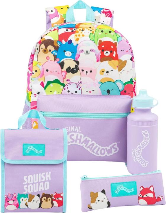 Squishmallows Rucksack Logo Set