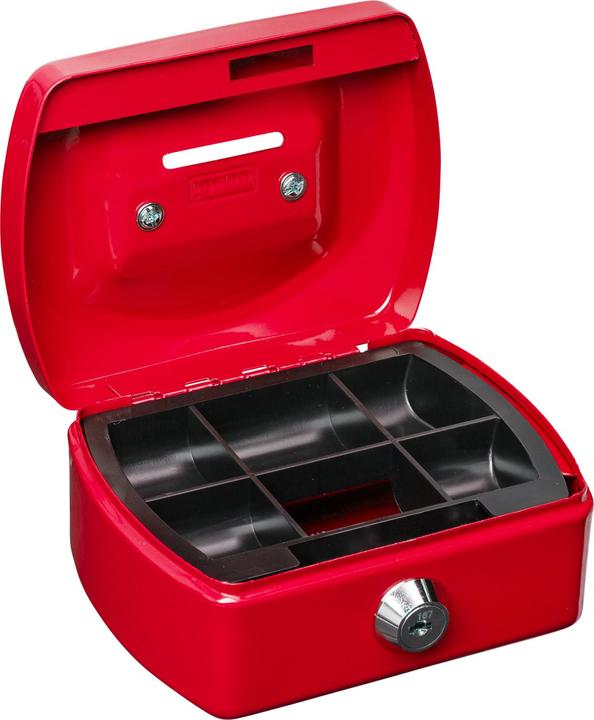 Produktbild Idena Geldkassette Mini 125x95x60mm, rot