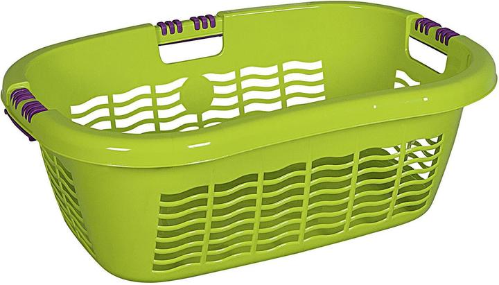 Lockweiler Wäschekorb Ergo mit Softgriff 65x45x25cm limone