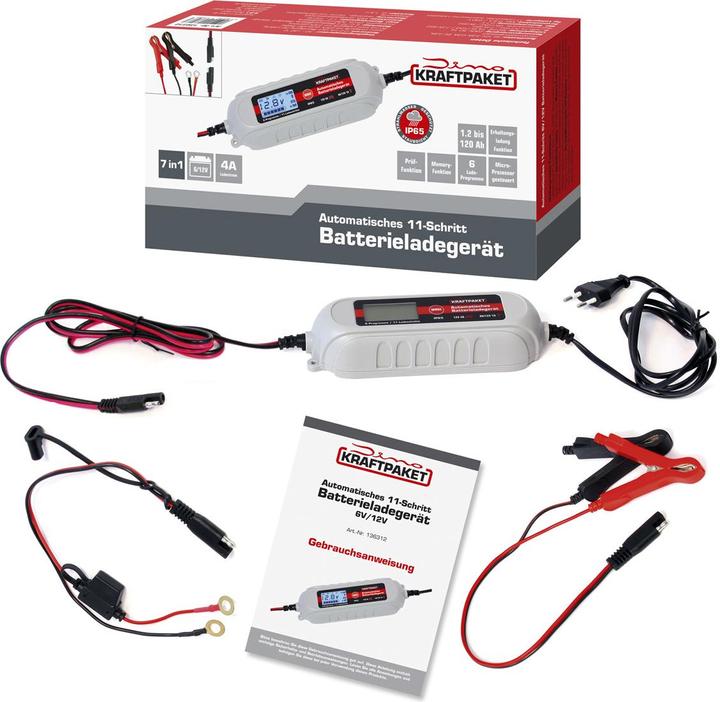 Immagine prodotto Dino Caricabatterie (6V, 12V, 3.80 A)