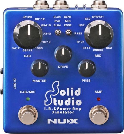 Immagine prodotto NUX Simulatore di amplificatore NSS-5 Solid Studio IR Loader
