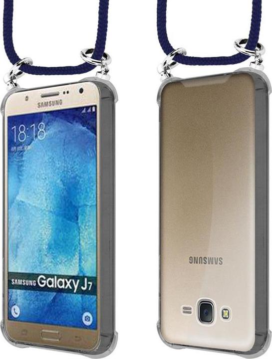 Produktbild Cadorabo TPU Handy Kette SILBER Cover