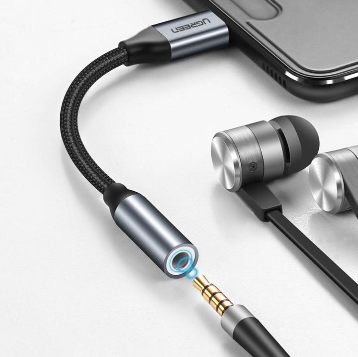 Immagine prodotto Ugreen Adattatore da USB-C a 3.5mm Jack (USB tipo C, Presa da 3,5 mm)
