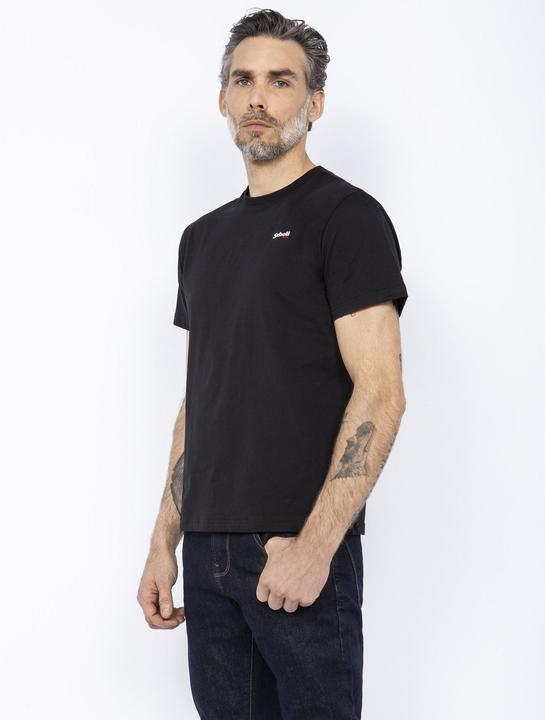 Produktbild Schott T-Shirt TSLOGOCASUAL Kurzarmshirt mit Front-Print (M)