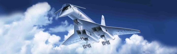 Actual product image ICM Tupolev-144, Soviet Supersonic Passenger Aircraft