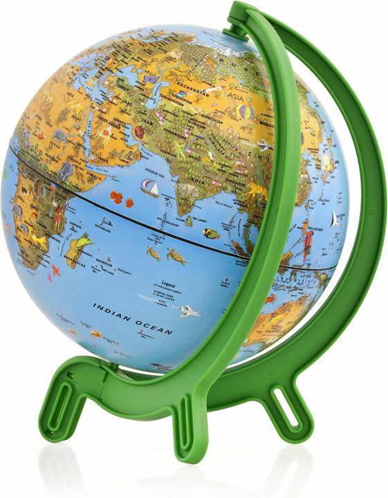 Productafbeelding Tecnodidattica Wereldbol Giacomino Ark 16cm (EN) (16 cm)