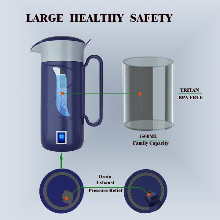 Actual product image Gosoit Hydrogen water bottle