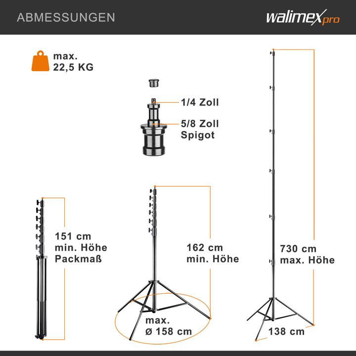 Image du produit Walimex Jumbo AIR (730 cm, 22.50 kg)