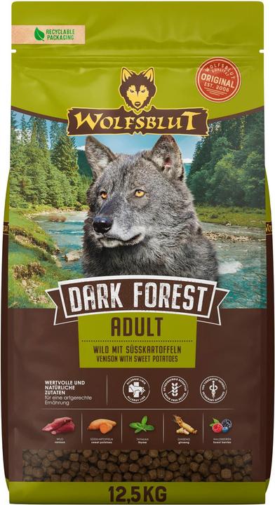 Actual product image Wolfsblut Dark Forest (Adult, 1 pcs., 12500 g)