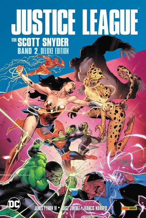 Produktbild Panini Justice League von Scott Snyder (Deluxe-Edition) (Deutsch, Scott Snyder, Daniel Sampere, Francis Manapul, James Tynion IV, Jim Cheung, Howard Porter, Jorge Jiménez, Bruno Redondo, Javier Fernandez, 2021)
