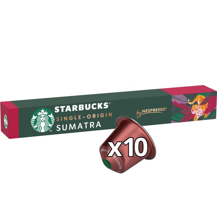 Starbucks Sumatra by Nespresso Dark Roast (10 x Port.)