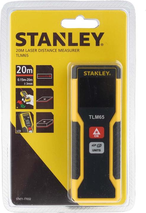 Immagine prodotto Stanley Misura laser TLM 65 - 20M (20 m, 635 nm)