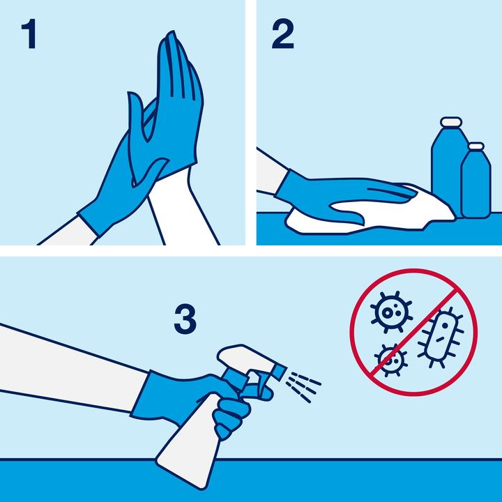 Produktbild Tork HD Cleaning Cloth White 1x200 (200 Stk.)