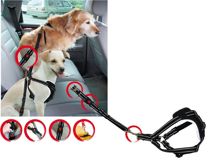 Image du produit Swisspet Harnais de sécurité DogSafe pour chiens (L, Chien, Général)