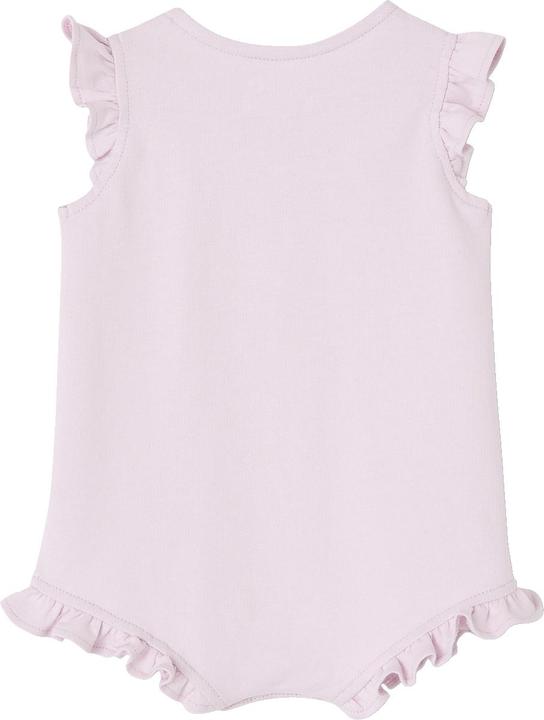 Immagine prodotto Vertbaudet Bio-Kollektion: Mädchen Baby-Set aus Kurzoverall und Haarband (68)
