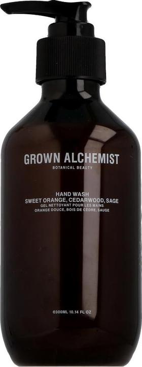 Immagine prodotto Grown Alchemist GROWN Beauty - Lavamani: arancia dolce, legno di cedro e salvia (Sapone liquido, 300 ml)