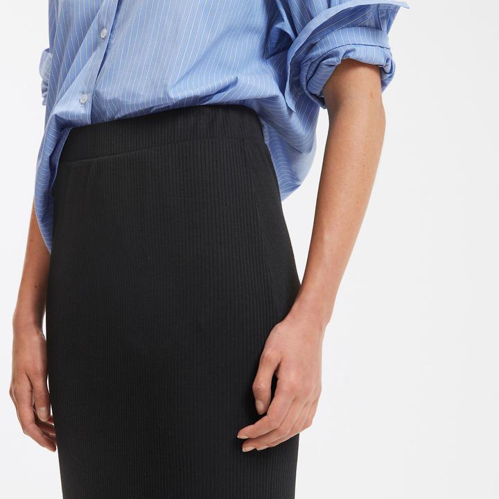 Immagine prodotto La Redoute Collections Maxi gonna aderente in jersey a coste (L)