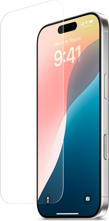 Actual product image Belkin Screen Force Tempered Glass (1 Piece, Apple iPhone 16 Pro)