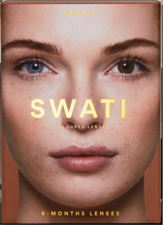 Produktbild Swati Coloured Contact Lenses 6 Months - Bronze (Bronze)