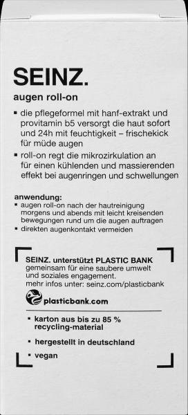 Produktbild dm Seinz. Augen Roll-On Hanf (Roll-on, 15 ml, Tag + Nacht)