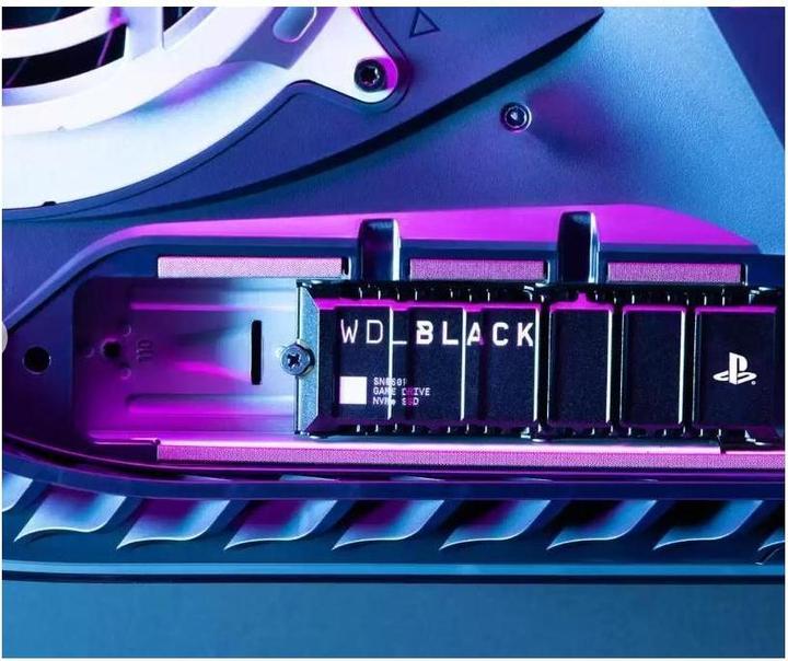 Image du produit WD Black SN850P with Heatsink for PS5 (4000 Go, M.2 2280)