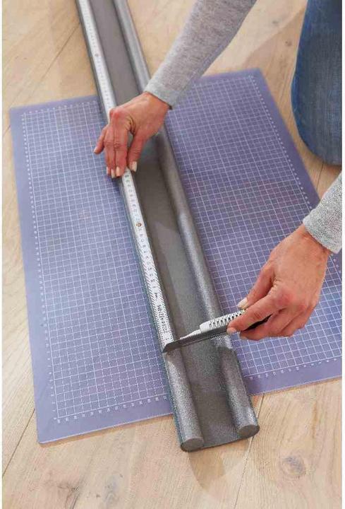 Actual product image tesa tesamoll door bottom double seal, door seal for smooth floors