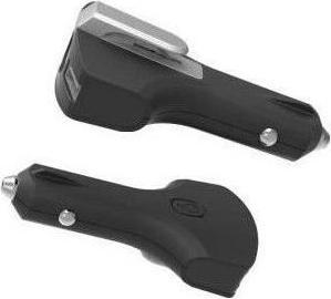 Actual product image Ledwood Chargeur Auto Qc 2 USB Coupe-Ceinture Brise-Vitre Lampe-Sos