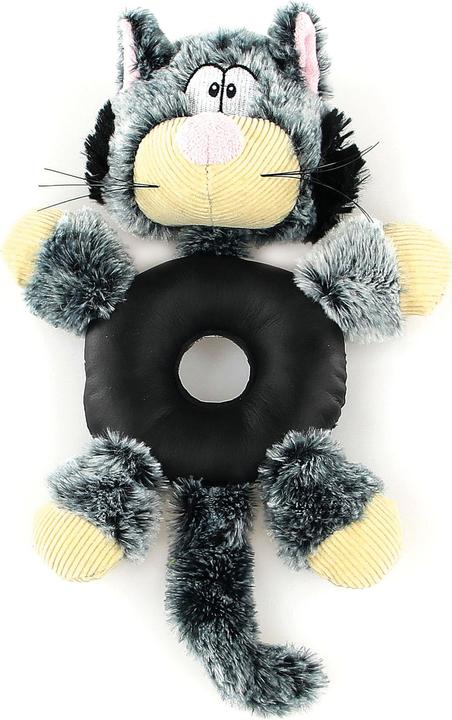Image du produit Swisspet Chat en peluche Donut en cuir (Jouet en peluche chien)