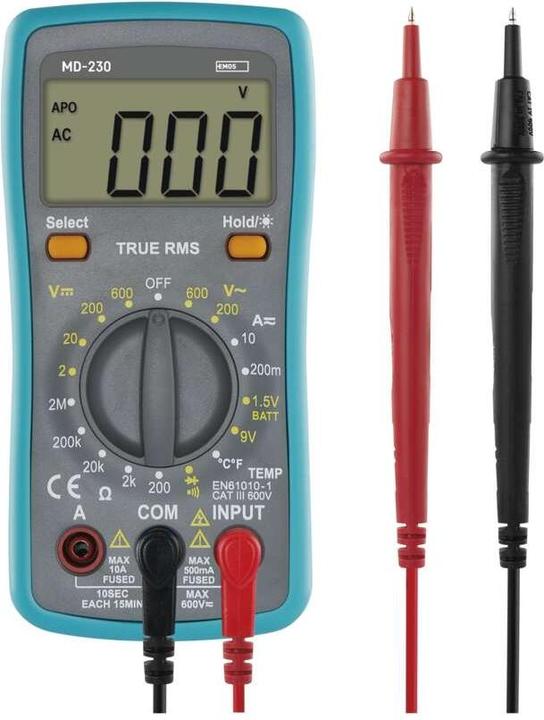 Actual product image Emos Multimeter MD-230