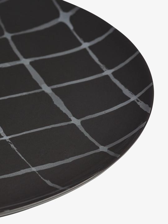 Actual product image Serax Plate ZUMA dark grey