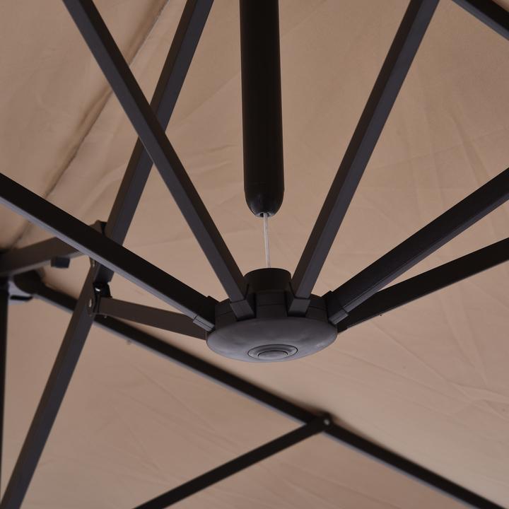 Immagine prodotto Outsunny Ombrellone con manovella (2.70 m)