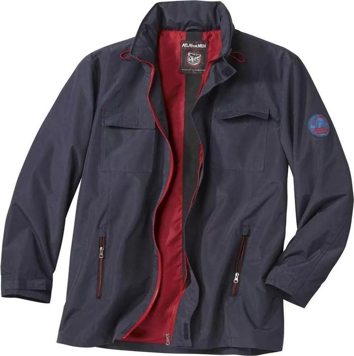 Atlas For Men Windjacke Durchgehender Reissverschluss (3XL)
