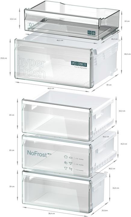 Actual product image Siemens KG39N2LCF (260 l)
