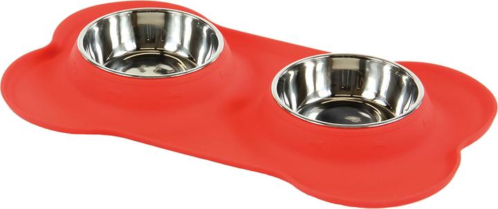 Image du produit Swisspet Ecuelle pour chiens et chats avec bassin en silicone en forme d'os (0.70 l)