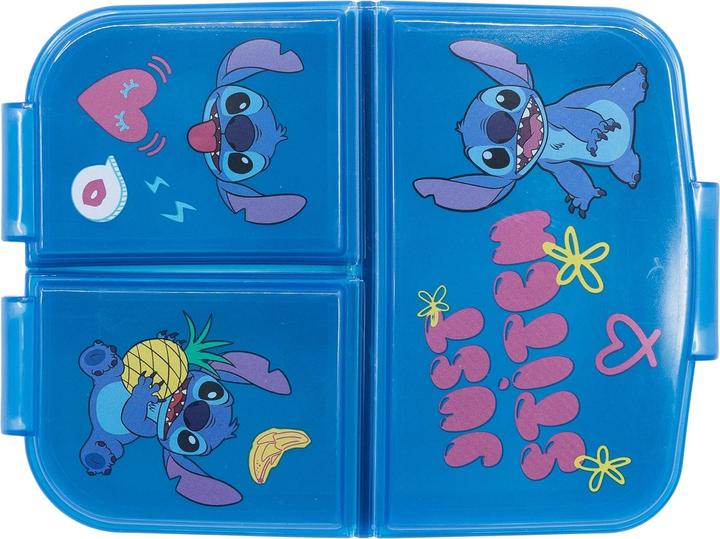 Produktbild Stor Stitch "Ohana" - Lunchbox mit Fächern