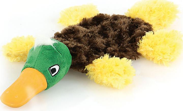Actual product image Swisspet Dog toy plush duck (Plush toy dog)
